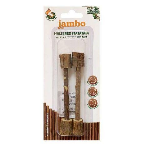 JAMBO MATATABI ALTERES COM 2 PCS P/ GATOS