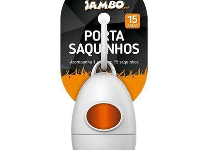 JAMBO PORTA SACOLA DE PLASTICO FRIEND BRANCO C/ 1 UNI