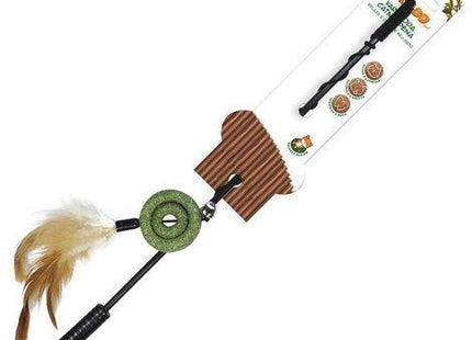 JAMBO VARA RODA CATNIP COM PENA