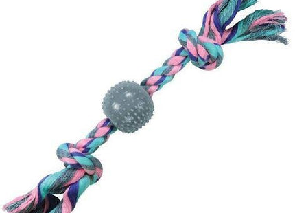 JAMBO BRINQ. CORDA DENTAL PLASTIC BOLA PASTEL