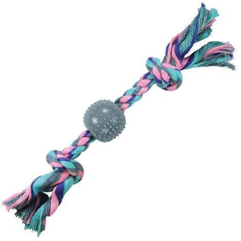 JAMBO BRINQ. CORDA DENTAL PLASTIC BOLA PASTEL