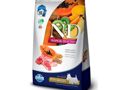 NED TROPICAL CAES ADULTOS CORDEIRO MINI 2KG