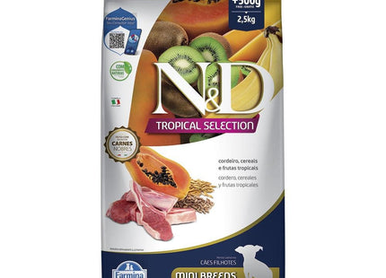 NED TROPICAL CAES PUPPY CORDEIRO MINI 2,5KG