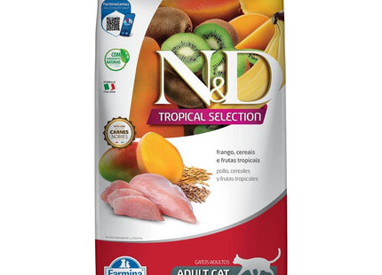 NED TROPICAL GATOS ADULTOS FRANGO 7KG 