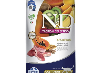 NED TROPICAL GATOS CASTRADO CORDEIRO 7KG 