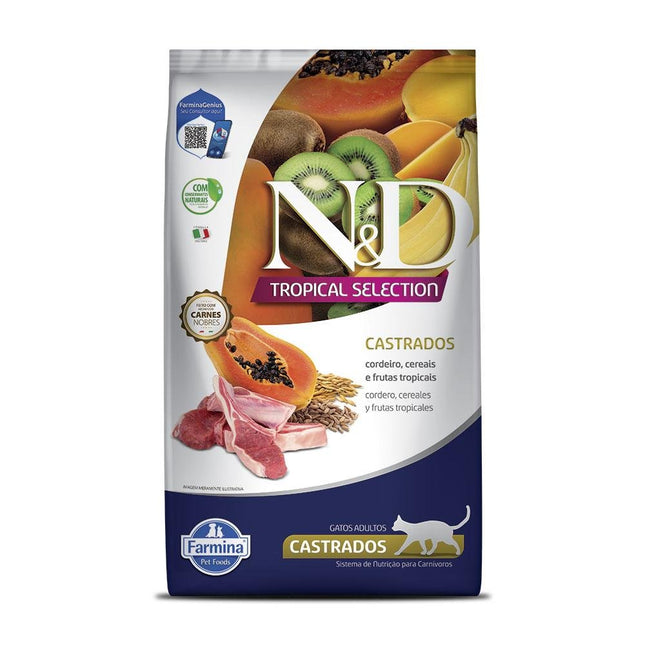 NED TROPICAL GATOS CASTRADO CORDEIRO 7KG 