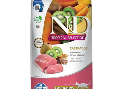 NED TROPICAL GATOS CASTRADO SUINO 7KG 