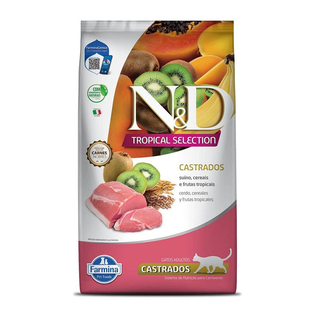 NED TROPICAL GATOS CASTRADO SUINO 7KG 