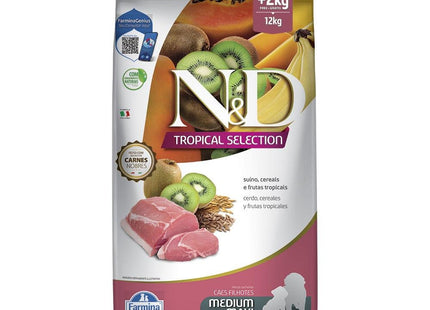 NED TROPICAL CAES PUPPY SUINO MEDIUM E MAX 12,1KG