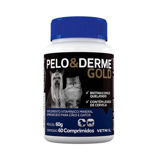 VETNIL PELO E DERME GOLD - 60 COMPRIMIDOS