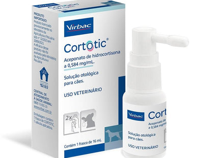VIRBAC CORTOTIC SOLUCAO OTOLOGICA 16ML