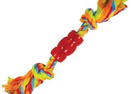 JAMBO BRINQ. CORDA RUBBER BONE COLOR