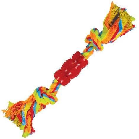 JAMBO BRINQ. CORDA RUBBER BONE COLOR