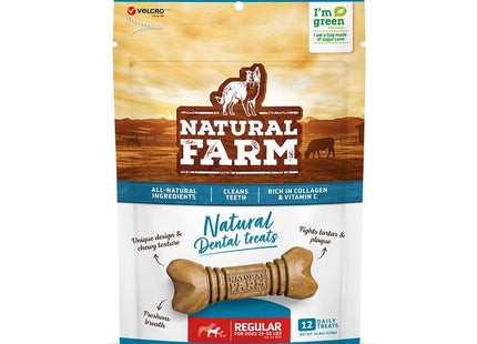 NATURAL FARM DENTAL TREATS REGULAR 420G