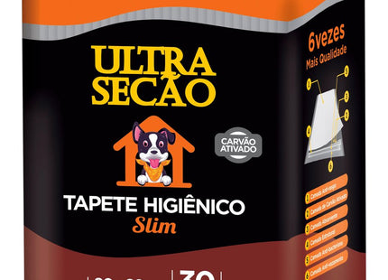 GREAT PETS TAPETE HIG. ULTRA SECAO CARVAO ATIV.  80X60 - C/30UNI