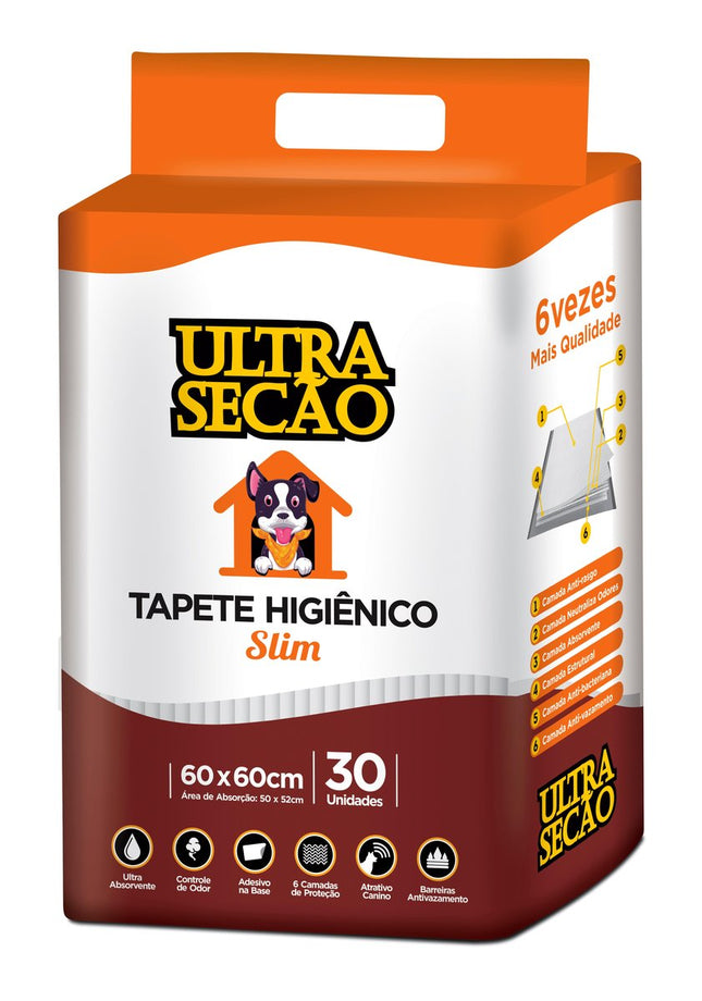 GREAT PETS TAPETE HIG. ULTRA SECAO BRANCO 60X60 - C/30UNI