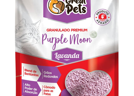 GREAT PETS GRANULADO PURPLE MOON LAVANDA 4KG