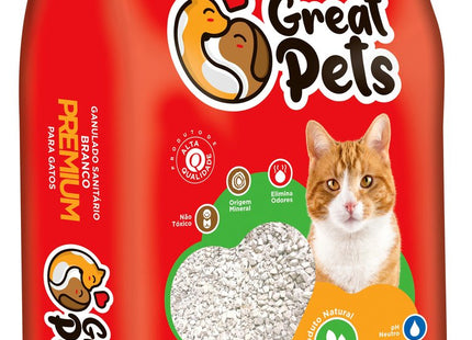 GREAT PETS AREIA BRANCA DIATOMITA 1,8KG