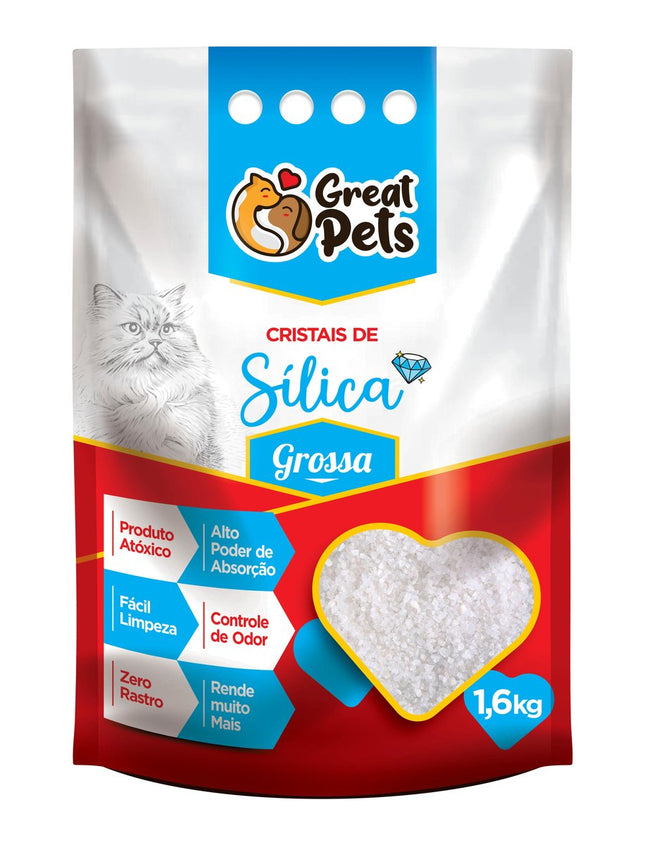 GREAT PETS AREIA SILICA GROSSA 1,6KG