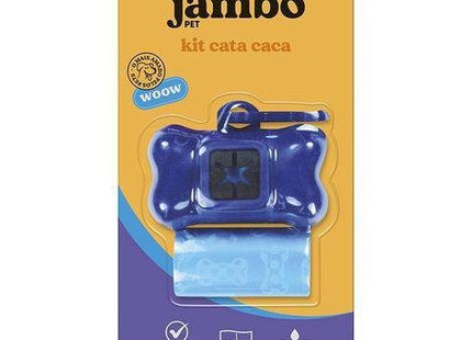 JAMBO KIT PORTA SAQUINHO BASIC AZUL C/2 UN