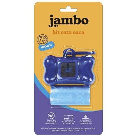 JAMBO KIT PORTA SAQUINHO BASIC AZUL C/2 UN