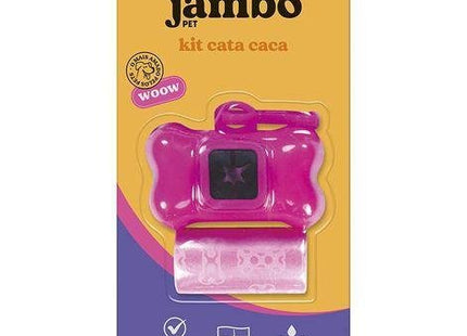 JAMBO KIT PORTA SAQUINHO BASIC ROSA C/2 UN