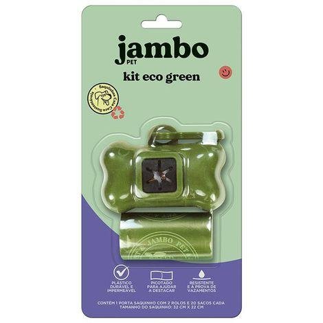 JAMBO KIT PORTA SAQUINHO ECO GREEN C/2 UN