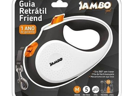 JAMBO GUIA RETRATIL FRIEND MEDIA BRANCA