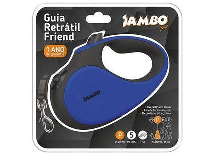 JAMBO GUIA RETRATIL FRIEND PEQUENA AZUL