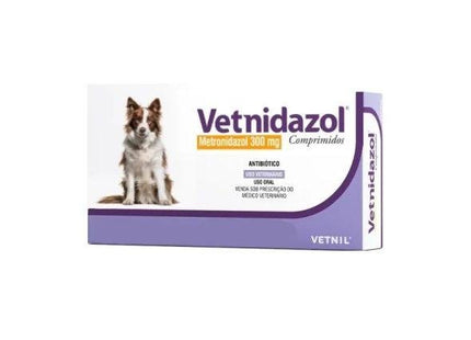 VETNIL VETNIDAZOL 300MG - 10 COMPRIMIDOS