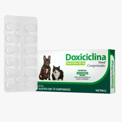 VETNIL DOXICICLINA 50MG - 14 COMPRIMIDOS