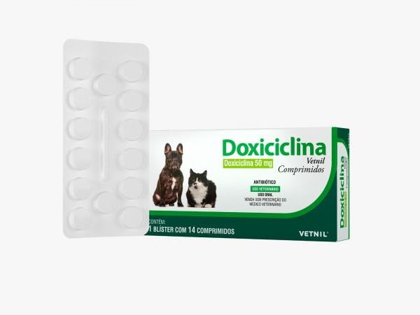 VETNIL DOXICICLINA 50MG - 14 COMPRIMIDOS