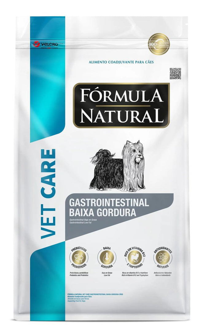 FORMULA NATURAL VET CARE CAES GASTROINTESTINAL BAIXA 2KG