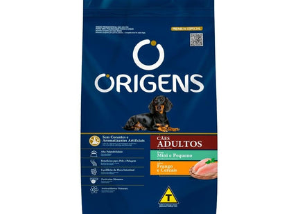 ORIGENS CAES ADULTOS MINI/PEQ. FRANGO/CEREAIS 10,1KG