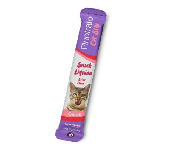 FINOTRATO CAT STIX SNACK LIQUIDO CARNE 15G