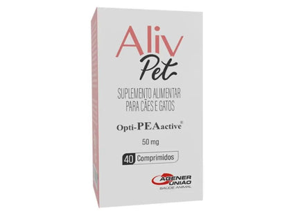 AGENER ALIV PET 50MG - 40 COMPRIMIDOS