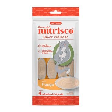NUTRISCO GATOS SNACK CREMOSO FRANGO 56G