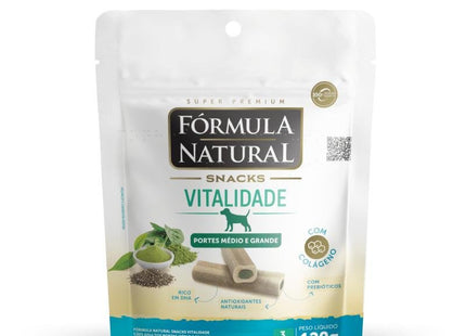FORMULA NATURAL SNACKS CAES VITALIDADE MEDIO/GRAND 120G
