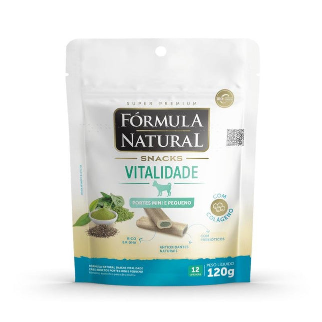 FORMULA NATURAL SNACKS CAES VITALIDADE MINI/PEQ. 120G