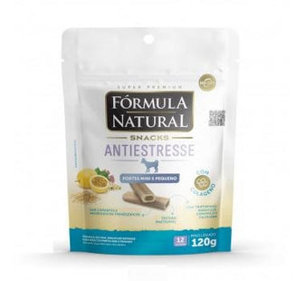 FORMULA NATURAL SNACKS CAES ANTIESTRES MINI/PEQ. 120G