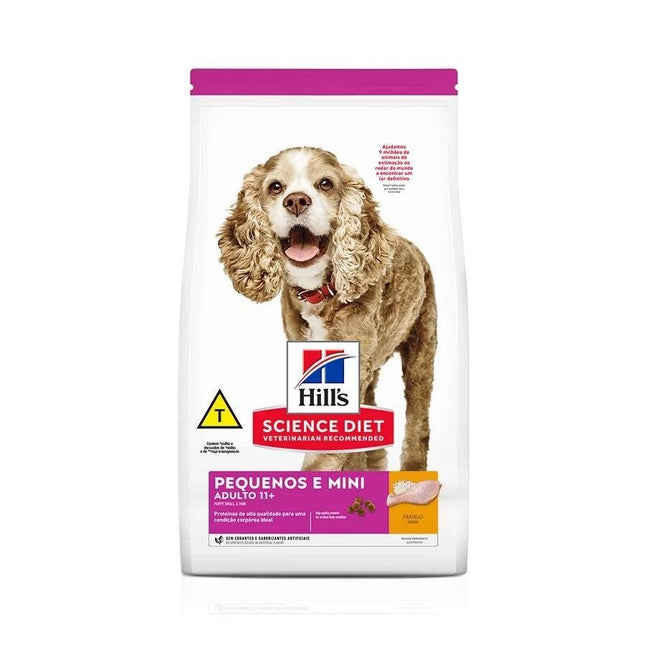 HILL'S CAES ADULTO 11+ PEQUENOS E MINI 2,04KG