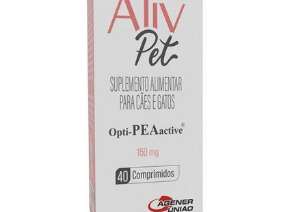 AGENER ALIV PET 150MG - 40 COMPRIMIDOS