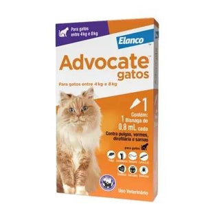 ELANCO ADVOCATE GATOS 4 A 8KG - 0,8ML