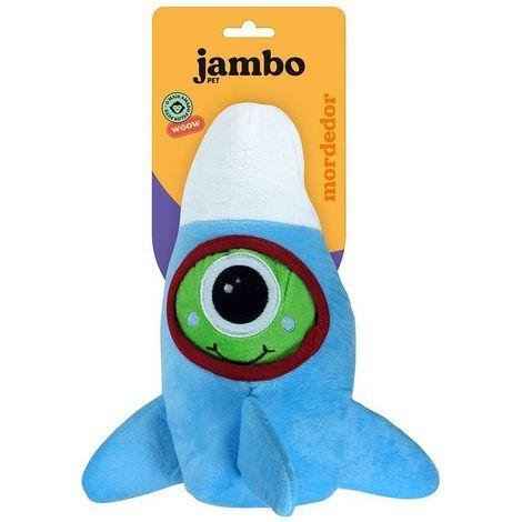 JAMBO BRINQ.  PELUCIA GALAXIA FOGUETE AZUL