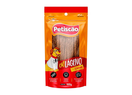 PETISCAO CAOLAGENO CARNE 100G