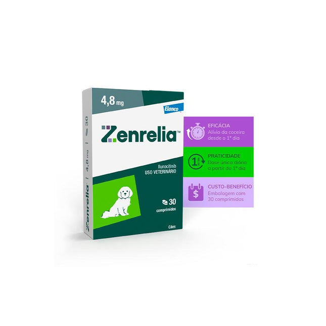 ELANCO ZENRELIA 4,8MG - 30 COMPRIMIDOS