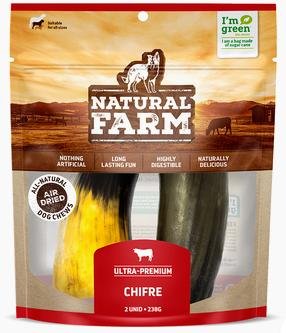 NATURAL FARM CHIFRE BOVINO C/2 UN 238G