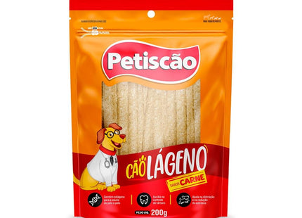 PETISCAO CAOLAGENO CARNE 200G