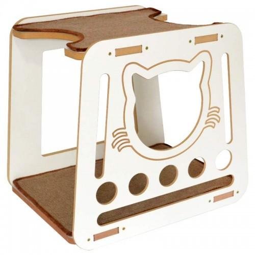 SAO PET NICHO FUNNY CAT - BRANCO
