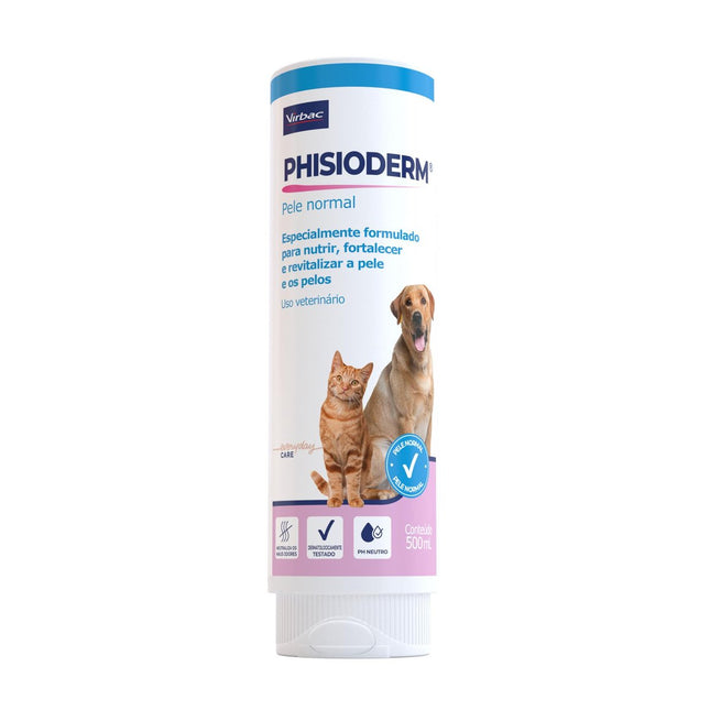 VIRBAC PHISIODERM SHAMPOO PELE NORMAL 500ML